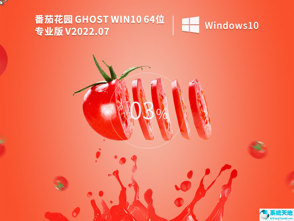 番茄花园 Ghost Win10 64位专业版 V2022.07