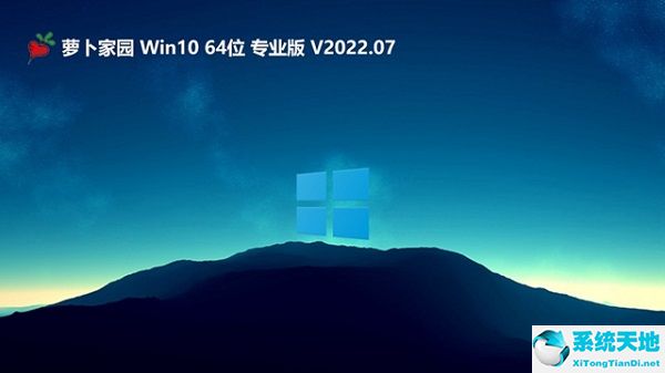 萝卜家园 Win10 64位 简体流畅版 V2022.07