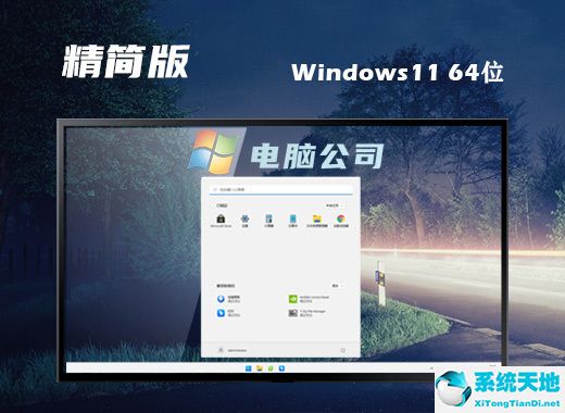 电脑公司 ISO Win11 64位中文精简版 v2022.08
