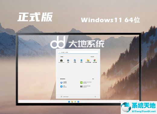 大地系统 Ghost Win11 64位中文正式版 v2022.08